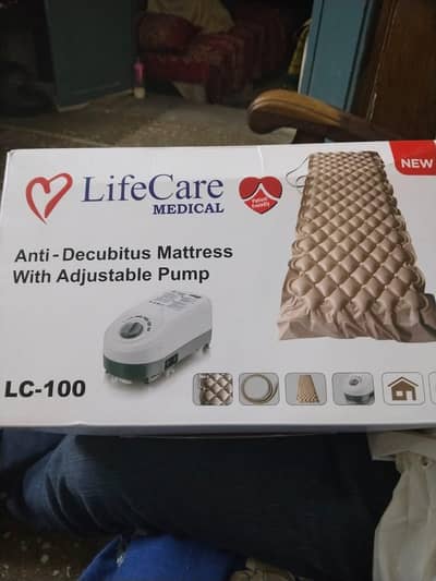 Antl-decubitus  mattress with adjustable pump users manula