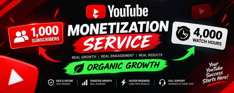 YOUTUBE MONETIZATION