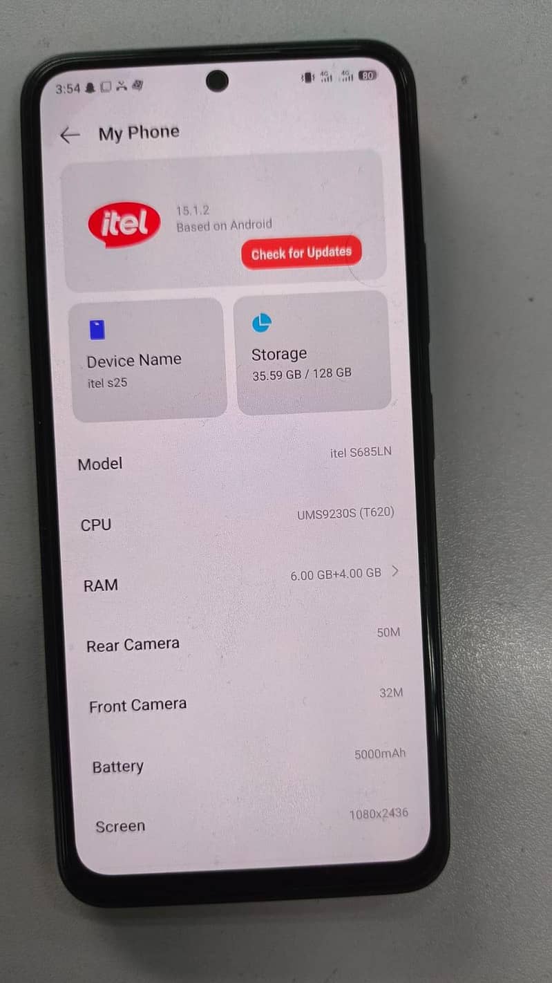 Itel S25 2