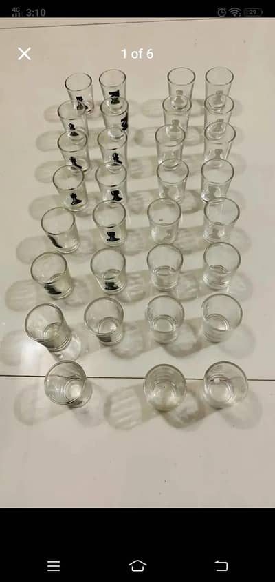 impoted mini glass available for sale