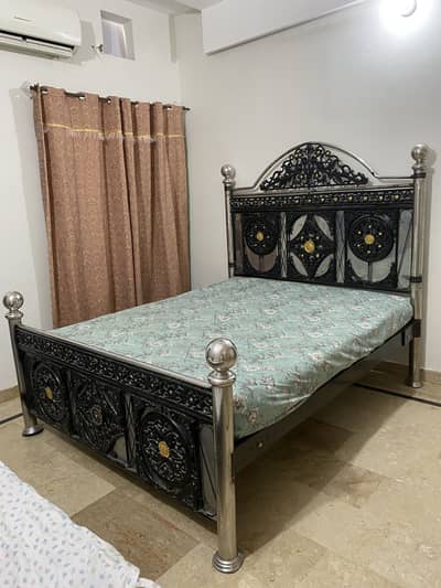 Steel Bed King Size