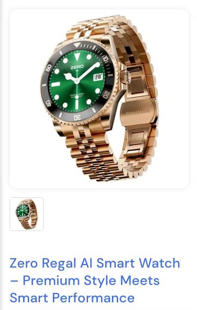 Brand New Zero Regal AI Smart watch, premium Style 03239929133,