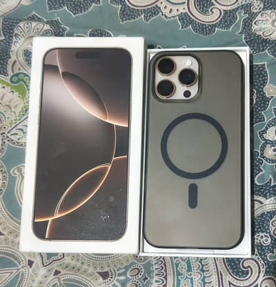 16 pro max desert titanium bypass 256gb