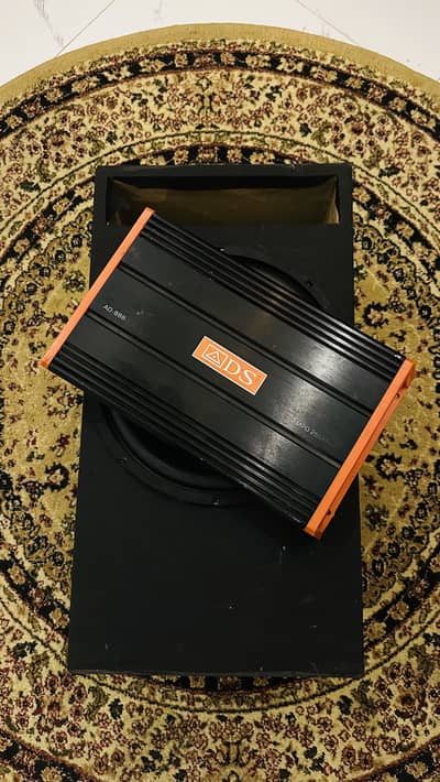JBL Woofer & ADS Amplifier 4 Channel