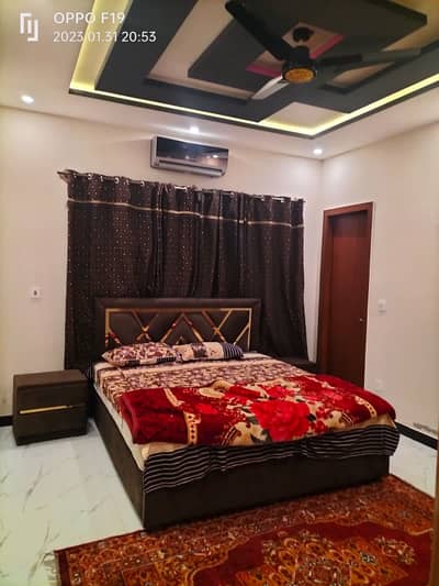 Bahria Town Phase 8 7 Marla Furnished Ground Portion Available For Rent