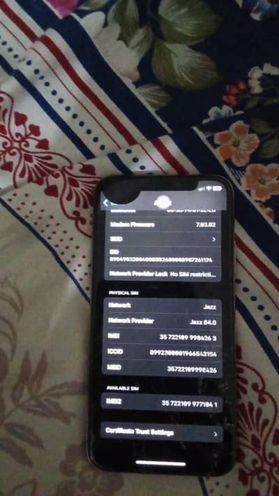 Apple iPhone XS pta approved 256gb