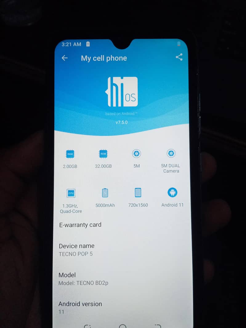 Tecno POP 5 Pro 1