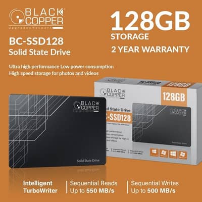 BLACK COPPER 128 SSD BRAND NEW