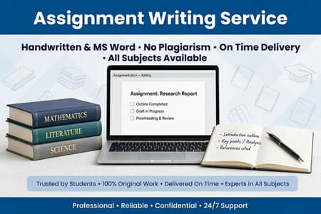 assignment writting/typing service Zafarwal