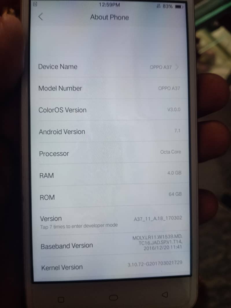OPPO A37 2