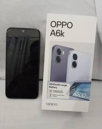 OPPO A6k 6/128 with box