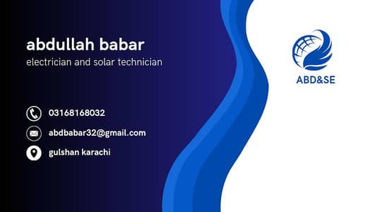 Electric and solar technician