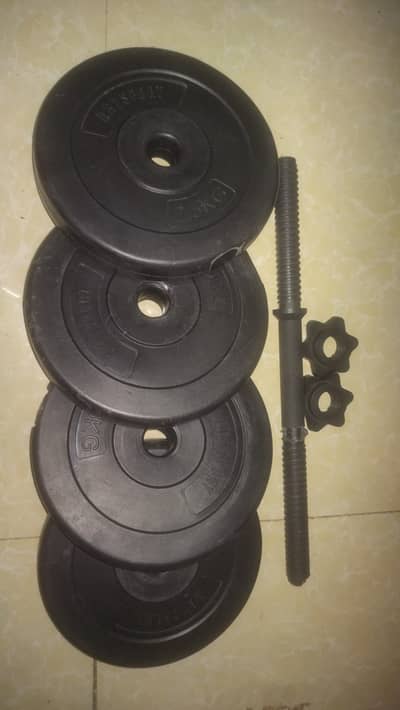 4 weight plates