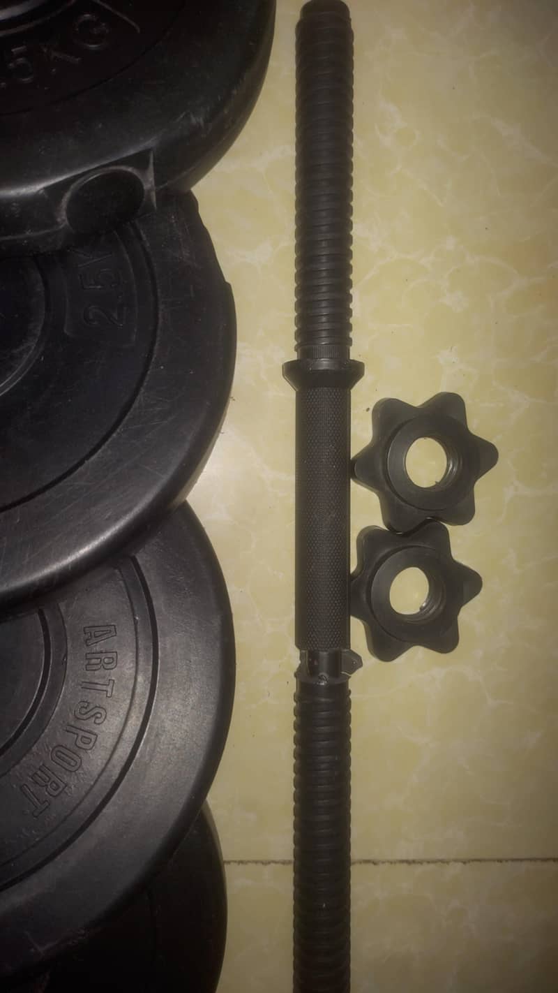 4 weight plates 1