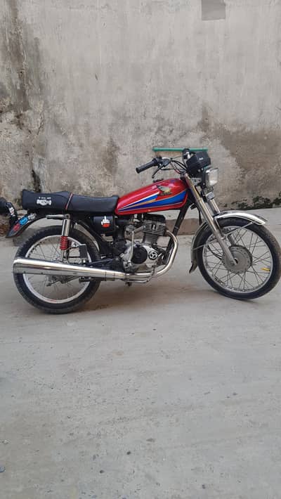 cg125 he 2007 model tyar honda he achi condishon me he
