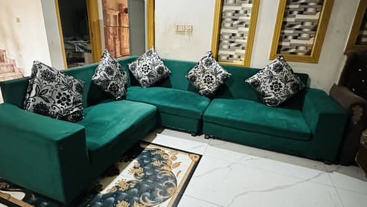 L shape sofa