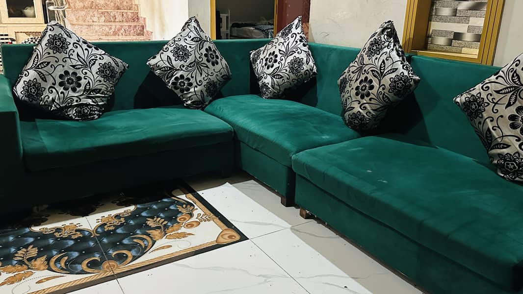 L shape sofa 2