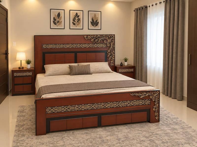 bed only 35k or side table 12k 6