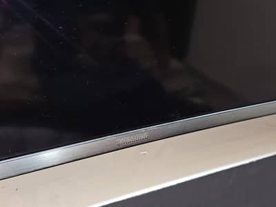 samsung orignal  55 inch lcd corve used scratch las condition