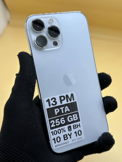 Apple iPhone 13 Pro Max 256 GB Dual Sim PTA APPROVED 100% Battery Heal