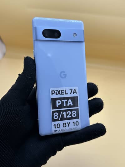 Google Pixel 7a 8 / 128 offical Dual  Sim PTA APPROVED 10 by 10