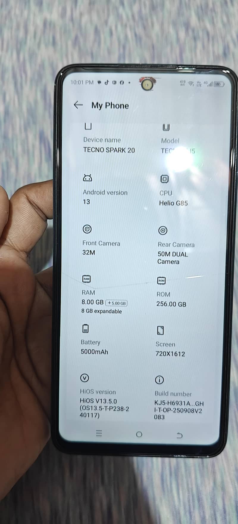Tecno Spark 20 8