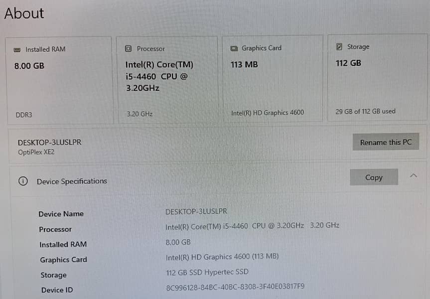 Dell Core i5 4th Generation 1