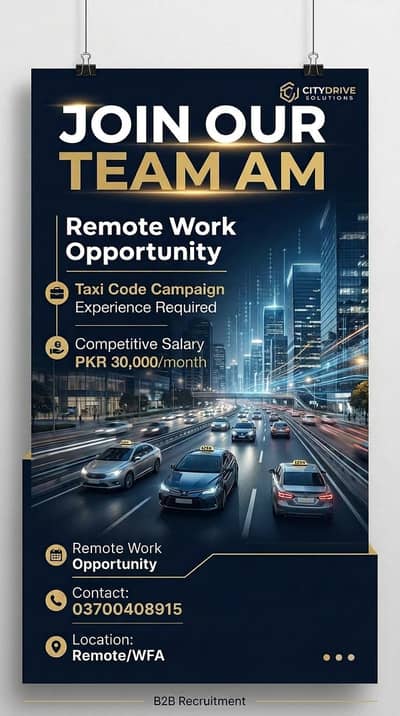 Remote Call Center Agents Needed – Taxi Code Campaign (Experienced Onl