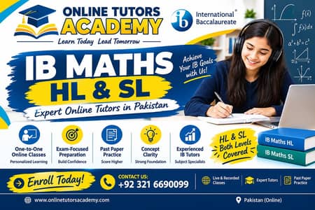 IB maths tutors in Pakistan
