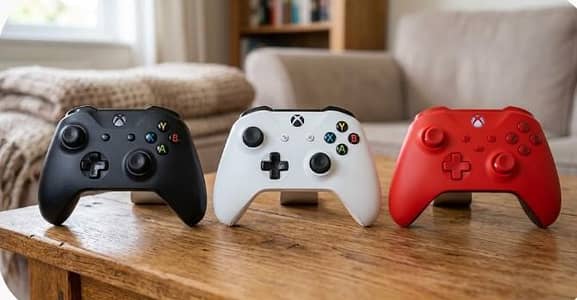3 Xbox 1x controllers
