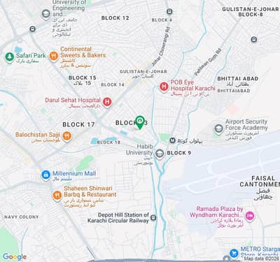 Prime Location 400 Square Yards Spacious Upper Portion Is Available In Gulistan-e-Jauhar - Block 13 For rent