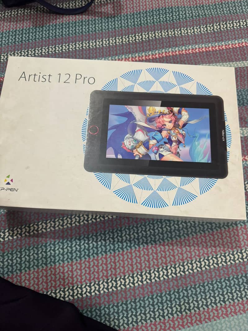 XP-PEN Artist 12 Pro Display Drawing Tablet -Like New - Complete Box ...