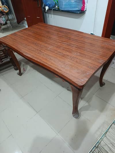 Dinning table with 6 chairs