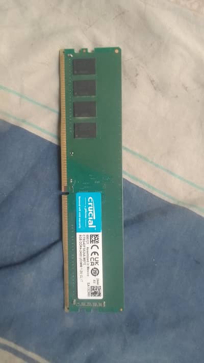 8GB DDR4 2400 MHz Ram For Sell