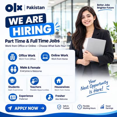 line work jobs available —Male/Female (Lahore)