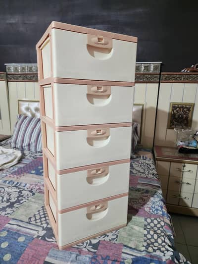 5 Drawer Storage Cabinet – Stylish & Space Saving
