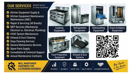 Kitchen & restaurant equipment services