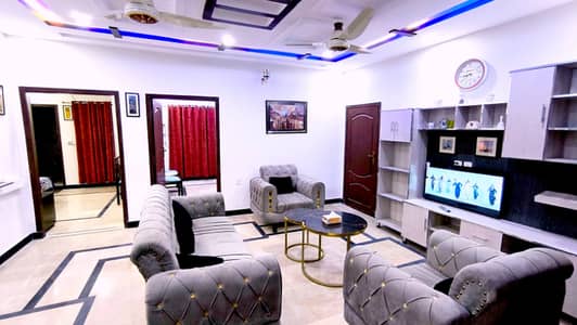 Furnished House Portion Rooms + Living (1 Bed+Living or 2Bed+Living) Independent Fully Furnished Home Rooms / Portions available on Daily/weekly/monthly basis for Families or Females only.