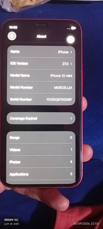 Apple iPhone 12 mini