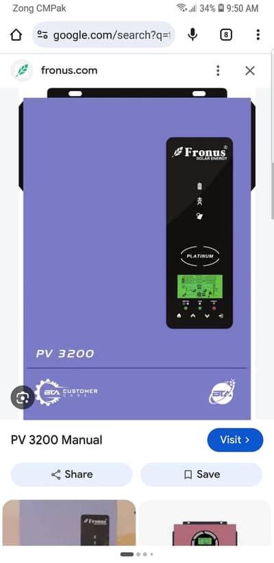 Fronus Hybrid inverter 3200 pv