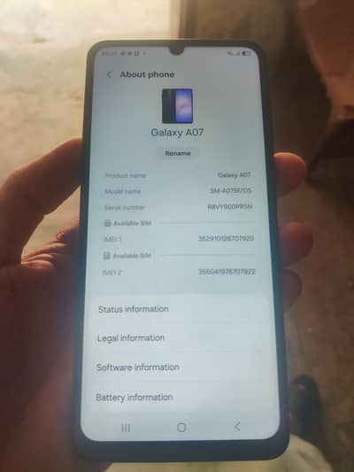 Samsung Mobile A07