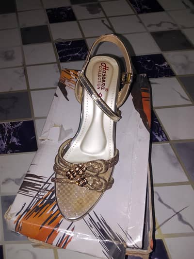 Golden heels