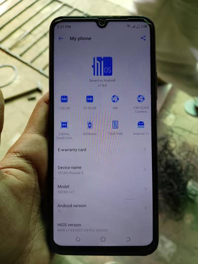 Tecno Pouvoir 4