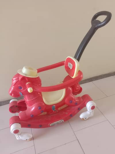 Rocking Horse with Wheels