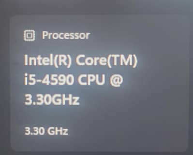 Core i5 4th gen Processor