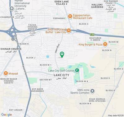 10-Marla Plot Available Fr Sale On 1 Year Easy Payment Plan In Sector M-7 C Block