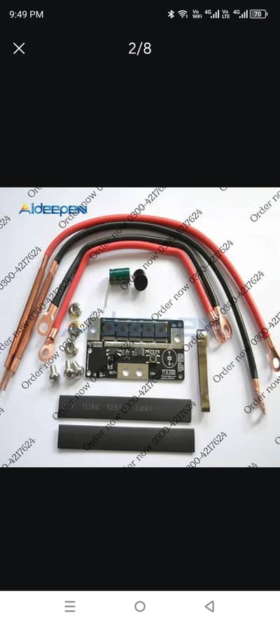 12V kit Spot Welder DIY Portable Sports equipment Welding