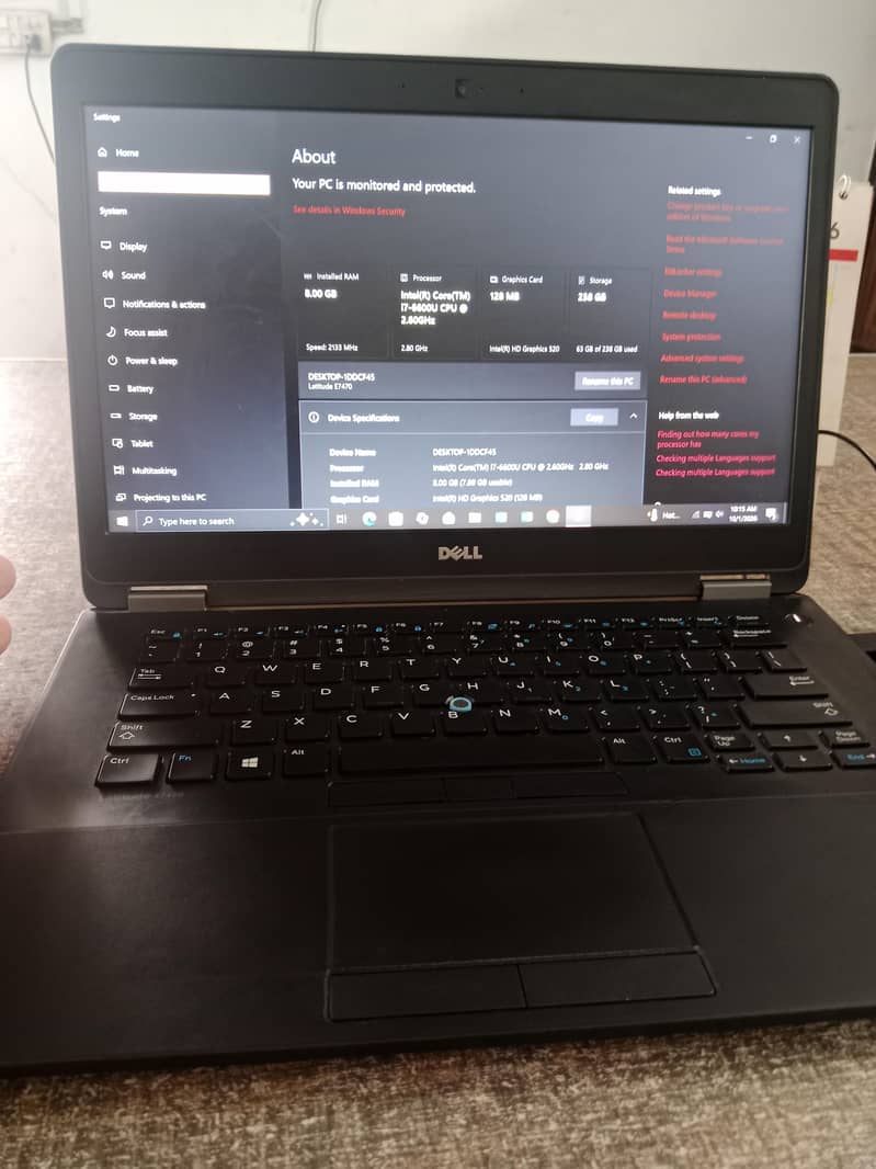 Dell i6 7th genration 0