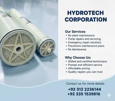 RO Membrane Toray Filmtec Pump - Repair & Plant Maintenance