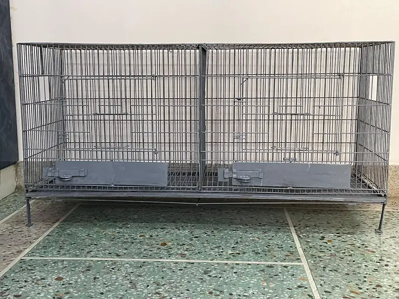 Heavy duty two portion bird Cage — photo 5